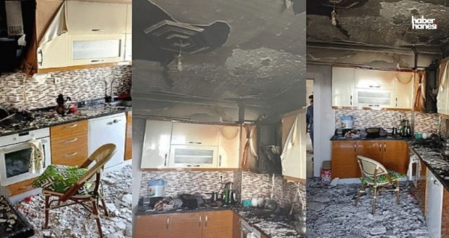 Kahramanmaraş’ta Apartman Dairesinde Yangın Paniği!