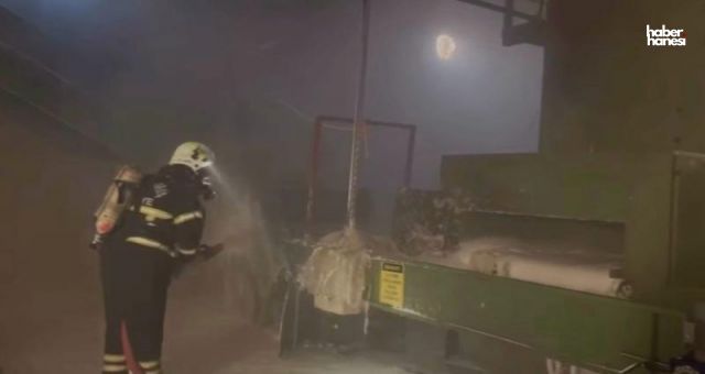 Kahramanmaraş’ta Bir Fabrika Alevlere Teslim Oldu!