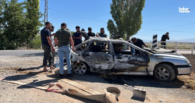 Kahramanmaraş’ta köprüden uçan otomobil alev aldı: 3 yaralı