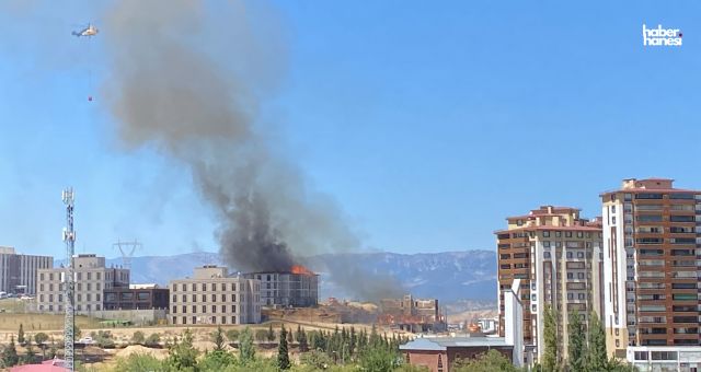 Kahramanmaraş’ta Korkutan Yangın: Alevler Yan Binalara Sıçradı