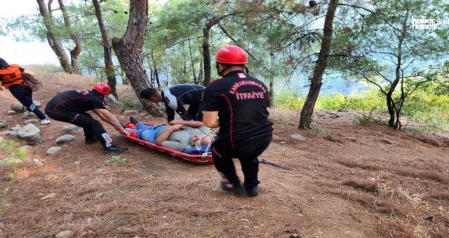 Kahramanmaraş'ta Mesire Alanında Ayağı Kırılan Vatandaş Kurtarıldı