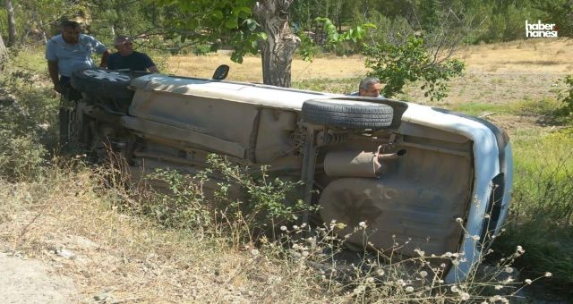 Kahramanmaraş’ta Trafik Kazası: Araç Şarampole Yuvarlandı, Sürücü Yaralı Kurtarıldı