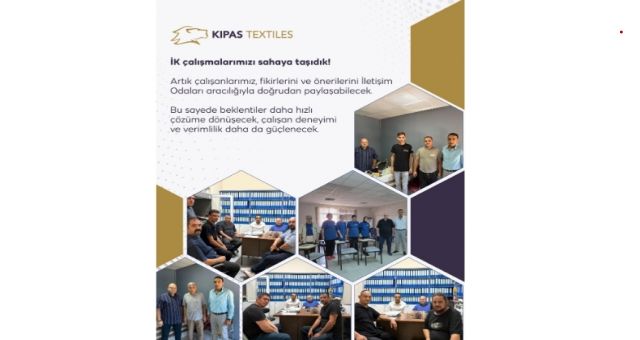 Kipaş Holding’ten Çalışan Odaklı Yeni Adım: İletişim Odaları Kuruldu