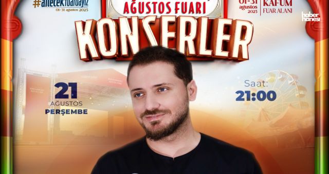 Muhammed Ali Uçar, Ağustos Fuarı’nda Sahne Alacak