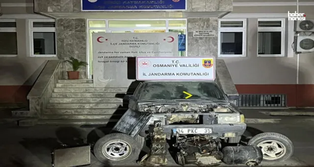 Osmaniye’de Çalındı, Kahramanmaraş’ta Parçalanırken Yakalandı!