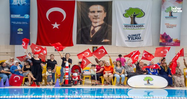 Şehitkamil Yaz Spor Akademisi’nde 8 Bin 578 Çocuk Yüzme ile Tanıştı