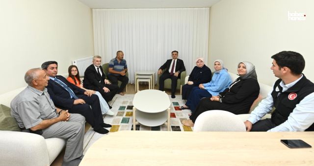 Başkan Fırat Görgel’den Yeni Evlerine Kavuşan Ailelere Ziyaret