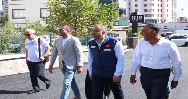 Başkan Toptaş’tan Haydarbey Mahallesi’ne 60 milyonluk asfalt yatırımı