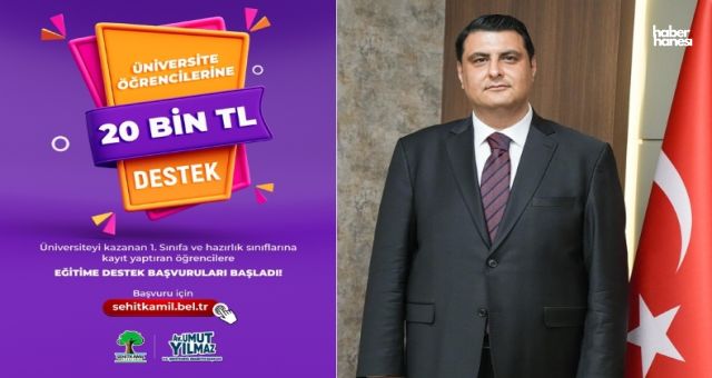 Başkan Yılmaz’dan Üniversite Öğrencilerine 20 Bin TL’lik Burs Desteği