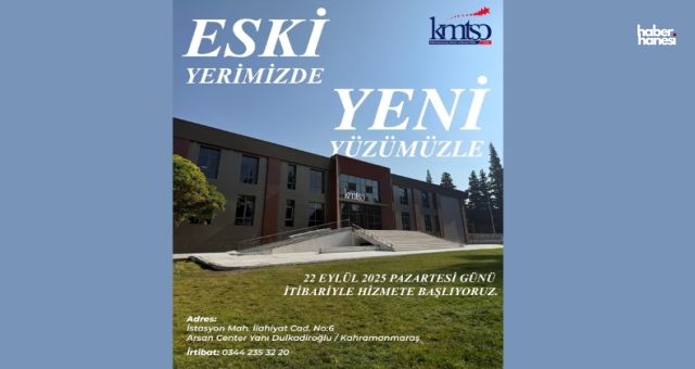 Depremde Hasar Gören KMTSO Hizmet Binası Yeniden Açılıyor
