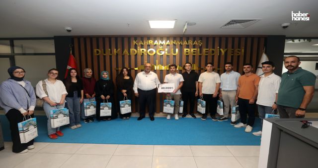 Dulkadiroğlu Belediyesi’nden YKS Başarısına 20 Bin TL Destek