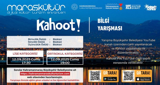 Kahramanmaraş Büyükşehir’den Öğrencilere Ödüllü Bilgi Yarışması