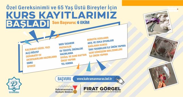 Kahramanmaraş Büyükşehir’den Özel Gereksinimli ve Yaşlılara Sosyal Dokunuş