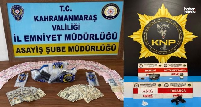 Kahramanmaraş’ta Asayiş Operasyonları: 25 Tutuklama