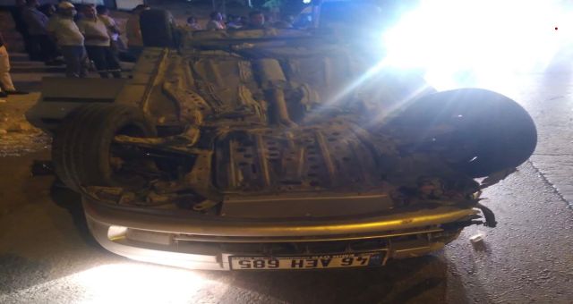 Kahramanmaraş’ta İki Araç Çarpıştı, 3 Kişi Yaralandı