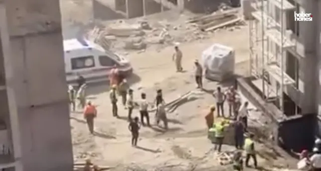 Kahramanmaraş’ta İnşaat İşçisi İskeleden Düşerek Yaralandı