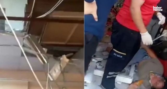 Kahramanmaraş’ta Marketin Asma Tavanı Çöktü, Kadın Müşteri Yaralandı