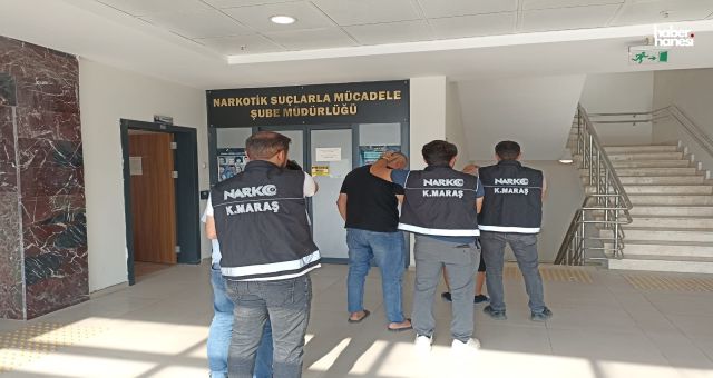 Kahramanmaraş’ta Uyuşturucu Operasyonu: 3 Şüpheli Tutuklandı