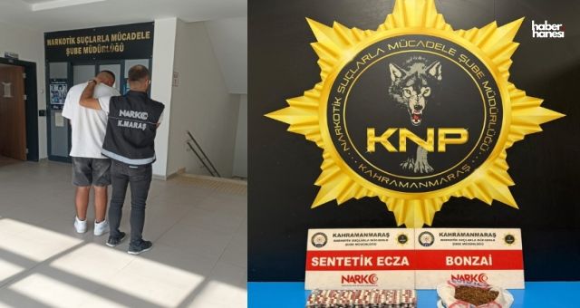 Kahramanmaraş’ta Zehir Taciri Polisten Kaçamadı!