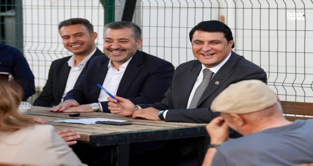 Başkan Yılmaz Mücahitler Mahallesi’nde Vatandaşlarla Buluştu