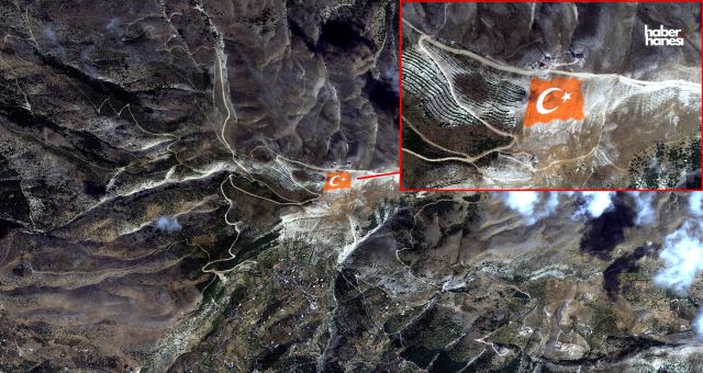 Göktürk-1’den Kahramanmaraş’a Selam: Dev Türk Bayrağı Uzaydan Görüldü