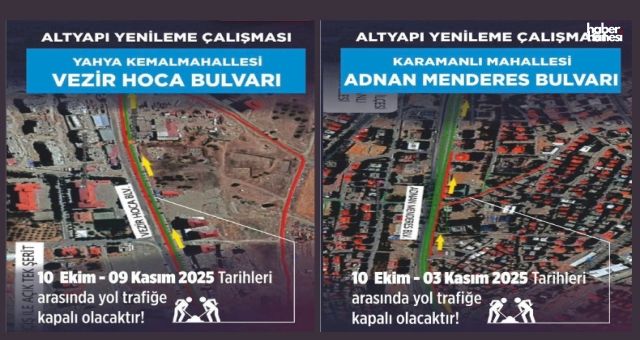 Kahramanmaraş Büyükşehir’den İki Mahalleye Eş Zamanlı Altyapı Hamlesi