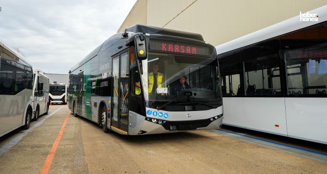 Kahramanmaraş’ta Elektrikli Otobüsler Yola Çıkıyor