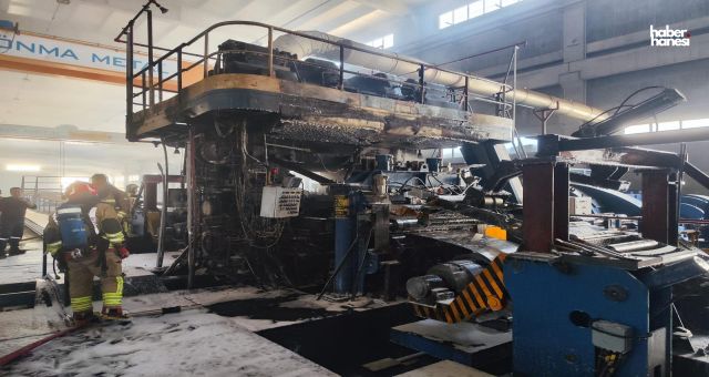 Kahramanmaraş’ta İş Yeri Yangını Kontrol Altına Alındı