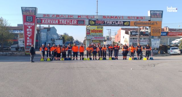 Şehitkamil Belediyesi’nden Sanayi Bölgelerinde Büyük Temizlik Seferberliği