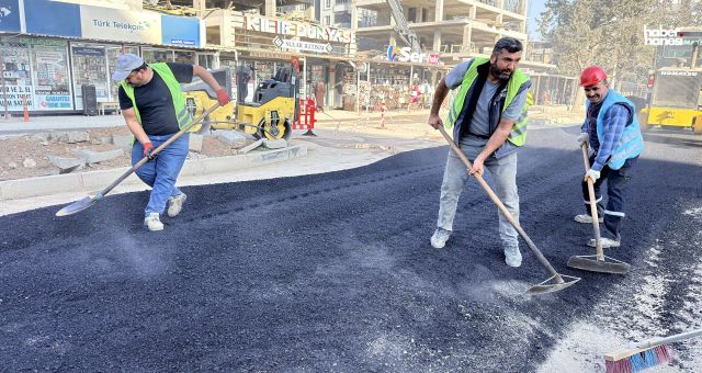 Haydar Aliyev Bulvarı’nda Altyapının Ardından Ulaşım Konforu Artırılıyor