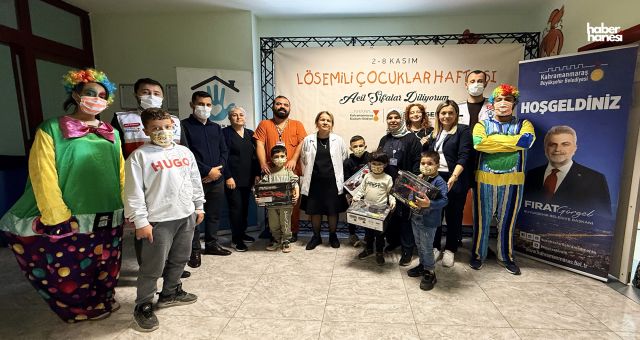 Kahramanmaraş Büyükşehir’den Lösemili Çocuklara Moral Etkinliği