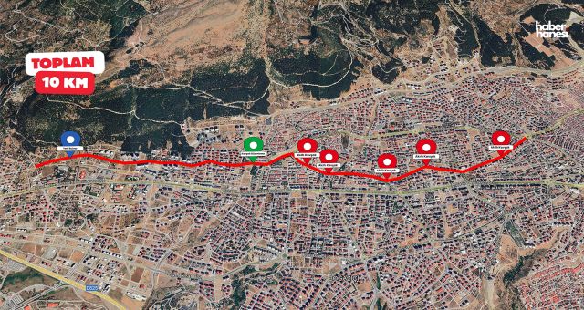 Kahramanmaraş Büyükşehir’den Onikişubat’ta 10 Kilometrelik Yeni Ulaşım Aksı