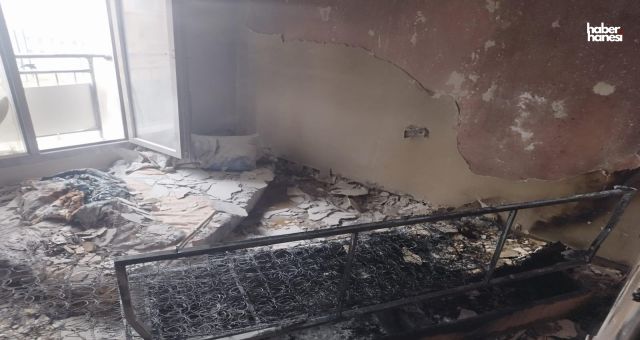 Kahramanmaraş Elbistan’da Daire Yangını Paniğe Yol Açtı