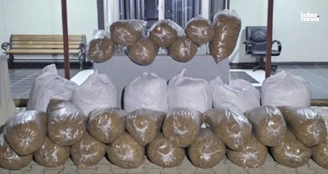 Kahramanmaraş Pazarcık’ta Polis 449 Kilo Kaçak Tütün Ele Geçirdi