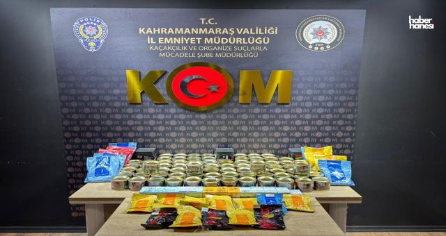 Kahramanmaraş’ta Kaçak Ürün Avı: Tütün ve Sigara Yüklü Operasyon