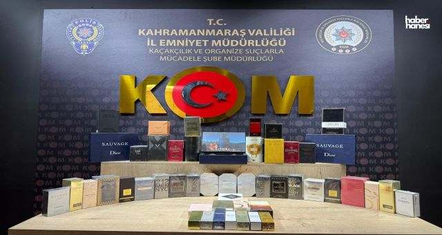 Kahramanmaraş’ta Sigara ve Parfüm Kaçakçılarına Şafak Operasyonu