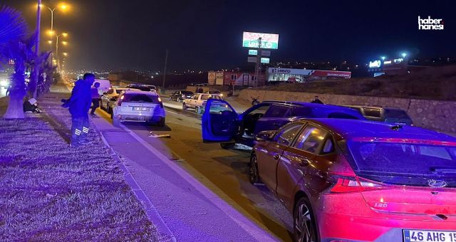 Kahramanmaraş’ta Zincirleme Kaza: 5 Araç Çarpıştı, 5 Yaralı