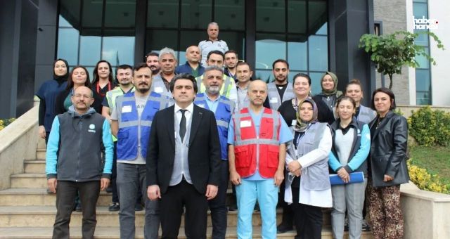 Sular Akademi Hastanesi’nde Gerçeğini Aratmayan Afet Tatbikatı