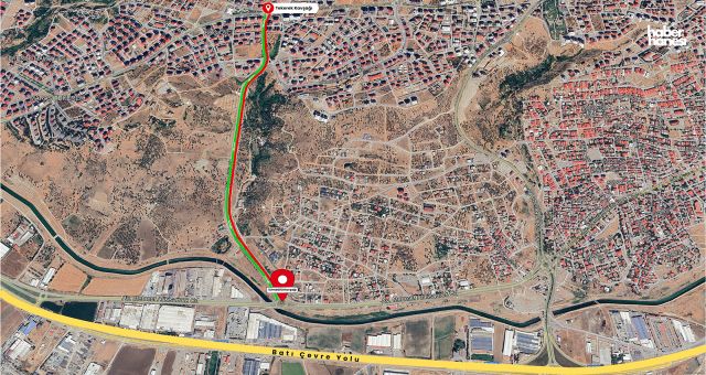 Sümbüllü Caddesi’nin Tekerek’e Çıkış Şeridi 24 Kasım’a Kadar Trafiğe Kapatıldı!
