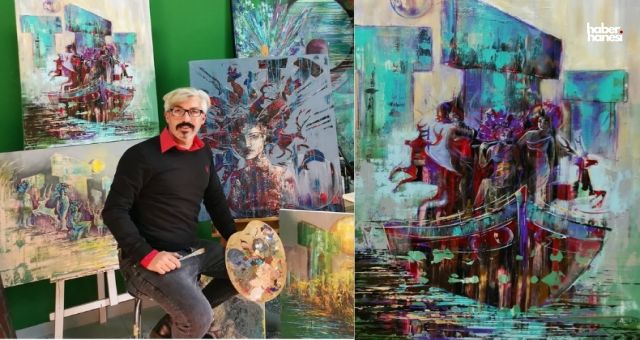 Azmi Atilla’nın Anadolu Esintili Eserleri SANKO Sanat Galerisi’nde Sergileniyor