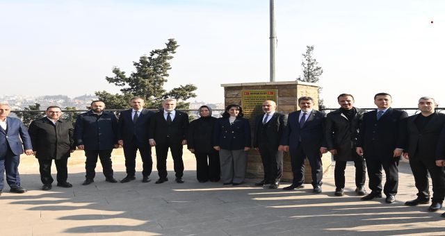 Başkan Görgel, Genel Başkan Yardımcısı Tuncer ile Restorasyon Çalışmalarını Yerinde İnceledi