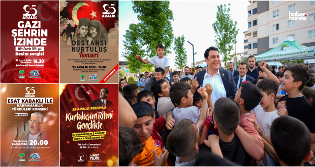 Gaziantep’in Kurtuluşunun 104. Yılı Şehitkamil’de Coşkuyla Kutlanacak
