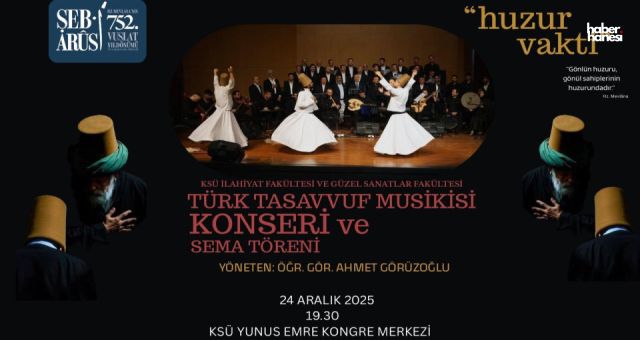 Hz. Mevlânâ Vuslatının 752. Yılında Özel Bir Programla Anılacak