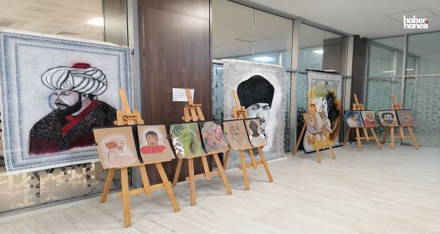 Kahramanmaraş Afşin’de Halıdan Tuvale Uzanan Sanat Yolculuğu