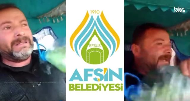 Kahramanmaraş Afşin’de Şok Görüntü: Vatandaş Kendini Yaktı, Belediyeden Açıklama Geldi