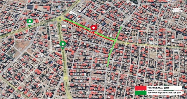 Kahramanmaraş Büyükşehir’den Hacı Murat Caddesi İçin Trafik Uyarısı