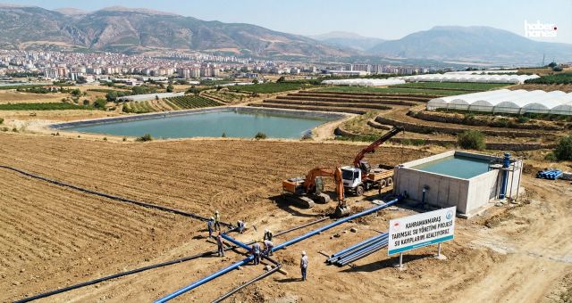 Kahramanmaraş Büyükşehir’den Tarımsal Su Yönetimine Stratejik Yatırım