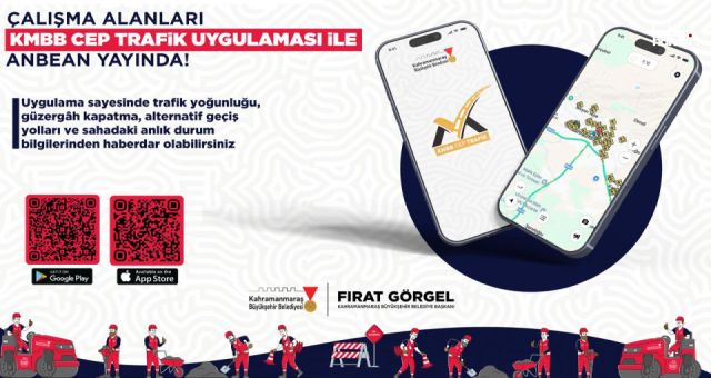 Kahramanmaraş Büyükşehir’den Trafiği Rahatlatan Dijital Uygulama: KMBB Cep Trafik