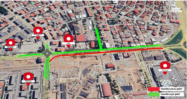 Kahramanmaraş Büyükşehir’den Trafik Düzenlemesi: Azerbaycan Bulvarı’nda 15 Günlük Kapanma