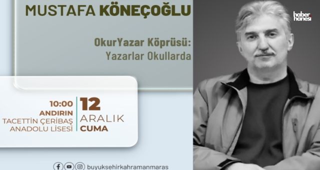 Kahramanmaraş Büyükşehir’in Okur – Yazar Buluşması Andırın’da Devam Edecek
